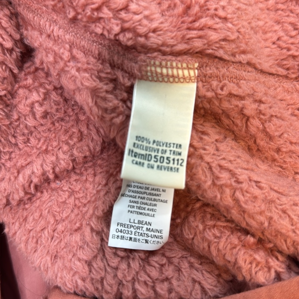 L.L. Bean Sherpa Fleece Pullover - Picture 5 of 5